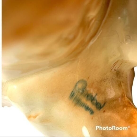 Vintage Majolica Pekingese Dog By Goebel - Picture 7 of 7